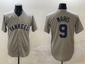 New York Yankees #9 Roger Maris Gray Cool Base Stitched Baseball Jersey