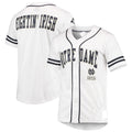 N.Dame Fighting Irish Colosseum Free Spirited Baseball Jersey WhiteNavy Stitched American College Jerseys