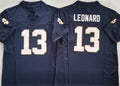 N.Dame Fighting Irish #13 Riley Leonard Navy 2024 F.U.S.E. Limited Stitched Football American College Jerseys