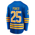 B.Sabres #25 Owen Power Supporters Branded Home Breakaway Player Jersey  Royal Stitched American Hockey Jerseys