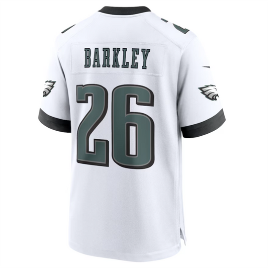 P.Eagles #26 Saquon Barkley White Vapor F.U.S.E. Limited Jersey