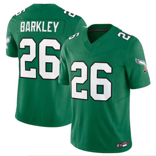 P.Eagles #26 Saquon Barkley Kelly Green Vapor F.U.S.E. Limited Jersey