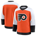 P.Flyers Fanatics Home Premium Jersey - Burnt Orange Stitched American Hockey Jerseys