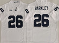 P.State Nittany Lions #26 Saquon Barkley White 2024 F.U.S.E. Stitched College Jerseys