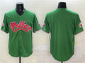 Philadelphia Phillies Blank Green Phanatic Limited Stitched Baseball Jersey