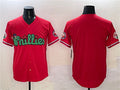 Philadelphia Phillies Blank Red Phanatic Limited Stitched Baseball Jersey