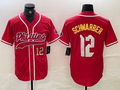 Philadelphia Phillies #12 Kyle Schwarber Red 2024 City Connect Limited Stitched Baseball Jerseys