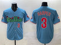 Philadelphia Phillies #3 Bryce Harper Light Blue Phanatic Limited Stitched Baseball Jersey