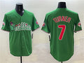 Philadelphia Phillies #7 Trea Turner Green Phanatic Limited Stitched Baseball Jersey