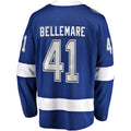 TB.Lightning #41 Pierre-Edouard Bellemare Supporters Branded Home Breakaway Player Jersey Blue Stitched American Hockey Jerseys