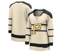 P.Penguins Fanatics Branded 2023 Winter Classic Blank Jersey - Cream Stitched American Hockey Jerseys