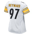 P.Steelers #97 Cam Heyward White Game Player Jersey Stitched American Football Jerseys