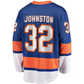 NY.Islanders #32 Ross Johnston Supporters Branded Home Breakaway Player Jersey Royal Stitched American Hockey Jerseys