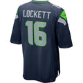 S.Seahawks #16 Tyler Lockett  College Navy Game Jersey Stitched American Football Jerseys