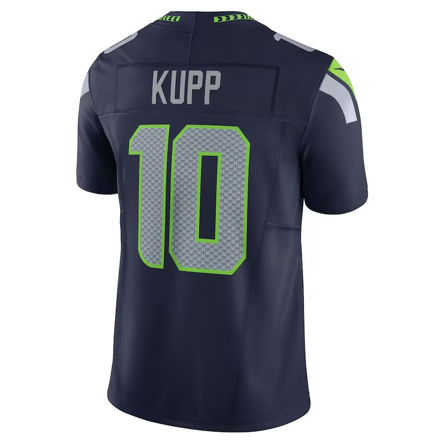 S.Seahawks #10 Cooper Kupp Navy Team Vapor F.U.S.E. Limited American Football Jerseys