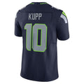 S.Seahawks #10 Cooper Kupp Navy Team Vapor F.U.S.E. Limited American Football Jerseys