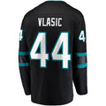 SJ.Sharks #44 Marc-Edouard Vlasic Fanatics Premier Breakaway Player Jersey - Black Stitched American Hockey Jerseys