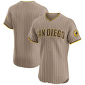 San Diego Padres Alternate Vapor Premier Elite Patch Jersey - Sand Stitched Baseball Jersey