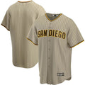 San Diego Padres Tan Alternate Replica Team Jersey Baseball Jerseys