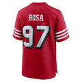 SF.49ers #97 Nick Bosa Scarlet Alternate Game Player Jersey Stitched American Football Jerseys