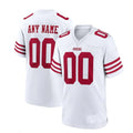 Custom SF.49ers White Vapor F.U.S.E. Limited Jersey