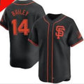 San Francisco Giants #14 Patrick Bailey Black 2024 Black AlternateLimited Stitched Baseball Jersey