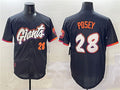 San Francisco Giants #28 Buster Posey Anthracite 2025 City Connect Limited Stitched Baseball Jersey