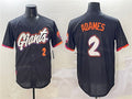 San Francisco Giants #2 Willy Adames Anthracite 2025 City Connect Limited Stitched Baseball Jersey