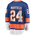 NY.Islanders #24 Scott Mayfield Supporters Branded Breakaway Jersey Royal Stitched American Hockey Jerseys