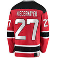 NJ.Devils #27 Scott Niedermayer Fanatics Branded Premier Breakaway Retired Player Jersey Red Stitched American Hockey Jerseys