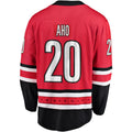 C.Hurricanes #20 Sebastian Aho Supporters Branded Premier Breakaway Player Jersey Red Stitched American Hockey Jerseys