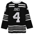C.Blackhawks #4 Seth Jones Supporters Authenti Autographed Alternate Authentic Jersey Black Stitched American Hockey Jerseys