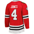 C.Blackhawks #4 Seth Jones Primegreen Authentic Pro Home Player Jersey Red Stitched American Hockey Jerseys