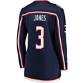 C.Blue Jackets #3 Seth Jones Supporters Branded Home Premier Breakaway Player Jersey  Navy Stitched American Hockey Jerseys