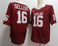 S.Carolina Fighting Gamecocks #16 LaNorris Sellers Garnet Stitched American College Jerseys