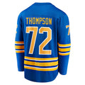 B.Sabres #72 Tage Thompson Supporters Branded Home Breakaway Player Jersey Royal Stitched American Hockey Jerseys