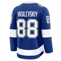 TB.Lightning #88 Andrei Vasilevskiy Fanatics Home Premium Jersey - Blue Stitched American Hockey Jerseys