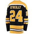 B.Bruins #24 Terry O'Reilly Supporters Branded Premier Breakaway Retired Player Jersey Black Stitched American Hockey Jerseys