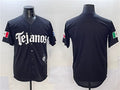 Texas Rangers Blank Black Mexico 2025 Vapor Premier Limited Stitched Baseball Jersey