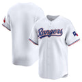 Texas Rangers Home Limited Jersey - White Baseball Jersey