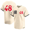 Texas Rangers #48 Jacob deGrom City Connect Limited Jersey - Cream Stitched Baseball Jersey