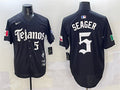 Texas Rangers #5 Corey Seager Black Mexico 2025 Vapor Premier Limited Stitched Baseball Jersey