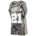 S.Antonio Spurs #21 Tim Duncan Mitchell & Ness Hardwood Classics 1998-99 Lunar New Year Swingman Jersey Black Stitched American Basketball Jersey