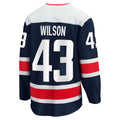 W.Capitals #43 Tom Wilson Supporters Branded 2020-21 Alternate Premier Breakaway Player Jersey Navy Stitched American Hockey Jerseys