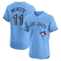 Toronto Blue Jays #11 Bo Bichette Alternate Elite Player Jersey - Powder Blue Stitched Baseball Jersey