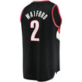 P.Trail Blazers #2 Trendon Watford Fanatics Branded 2021-22 Fast Break Replica Jersey Icon Edition Black Stitched American Basketball Jersey