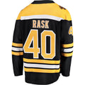 B.Bruins #40 Tuukka Rask Supporters Branded Breakaway Player Jersey Black Stitched American Hockey Jerseys