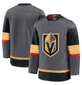 V.Golden Knights Supporters Alternate Premium Jersey - Gray Stitched American Hockey Jerseys