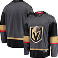 V.Golden Knights Supporters Branded Breakaway Alternate Jersey Gray Stitched American Hockey Jerseys