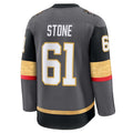 V.Golden Knights #61 Mark Stone Supporters Alternate Premium Jersey - Gray Stitched American Hockey Jerseys